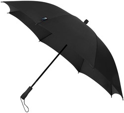 PARAPLU TRAVELLIGHT® EXTREEM LICHT HANDOPENING WINDPROOF DOORSNEDE 100 CM ZWART