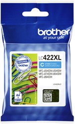 INKTCARTRIDGE BROTHER LC-422XLC BLAUW