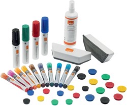 WHITEBOARD ACCESSOIRE KIT NOBO MOVE & MEET 37 STUKS