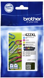 INKTCARTRIDGE BROTHER LC-422XLVAL ZWART 3 KLEUREN