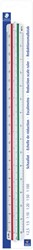 SCHAALLINIAAL STAEDTLER 561 300MM VERDELING DIN CONSTRUCTIE