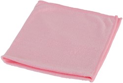 MICROVEZELDOEK CLEANINQ BASIC 38X38 CM ROOD 5 STUKS