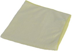 MICROVEZELDOEK CLEANINQ BASIC 38X38 CM GEEL 5 STUKS
