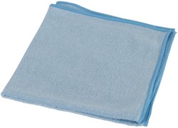 MICROVEZELDOEK CLEANINQ BASIC 38X38CM BLAUW 5 STUKS