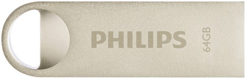 USB STICK 2.0 PHILIPS MOON USB-A 64GB ZILVER-2