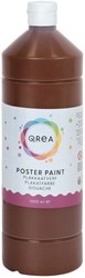 PLAKKAATVERF QREA DONKERBRUIN 1000ML