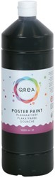 PLAKKAATVERF QREA ZWART 1000ML