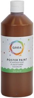 PLAKKAATVERF QREA DONKERBRUIN 500ML