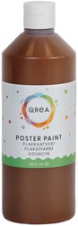 PLAKKAATVERF QREA DONKERBRUIN 500ML