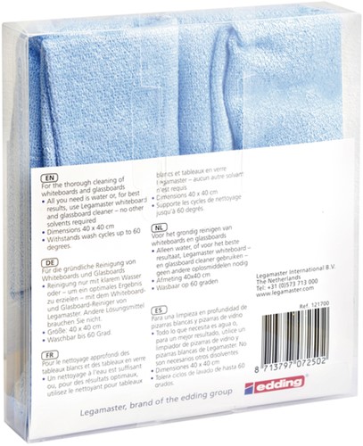 MICROVEZELDOEK LEGAMASTER 40X40CM 2 STUKS-2