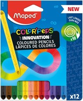 KLEURPOTLOOD MAPED COLOR'PEPS INFINITY SET À 12 KLEUREN