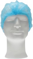 HAARNET CMT CLIP NON-WOVEN L 53CM PP BLAUW 100 STUKS