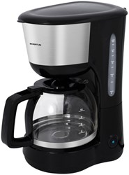 KOFFIEZETAPPARAAT INVENTUM 1.25LITER ZWART MET RVS