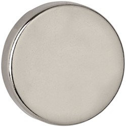 MAGNEET MAUL NEODYMIUM ROND 20X5MM 6.2KG 4 STUKS