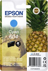 INKTCARTRIDGE EPSON 604 T10G24 BLAUW