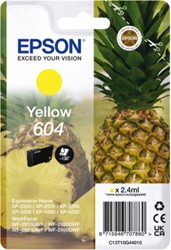 INKTCARTRIDGE EPSON 604 T10G44 GEEL