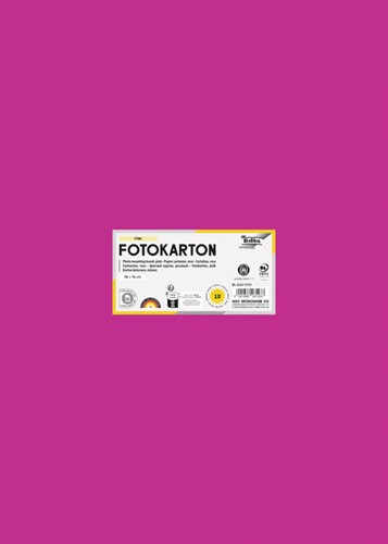 FOTOKARTON FOLIA 300GR 50X70CM 23 ROZE