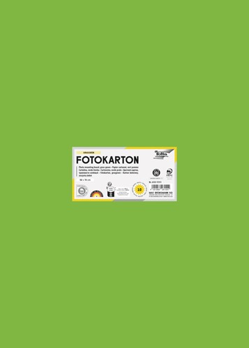 FOTOKARTON FOLIA 300GR 50X70CM 55 GRASGROEN
