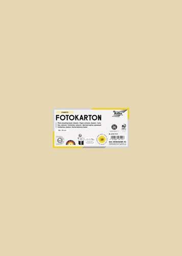 FOTOKARTON FOLIA 300GR 50X70CM 10 CHAMOIS