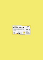 FOTOKARTON FOLIA 300GR 50X70CM 12 CITROENGEEL