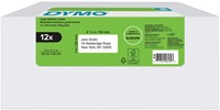 ETIKET DYMO LABELWRITER ADRESSERING 25X54MM 12 ROLLEN Á 500 STUKS WIT