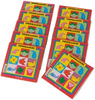 VOUWBLAADJES VIERKANT 12X12CM 65GRAM ASSORTI 90 VEL-2