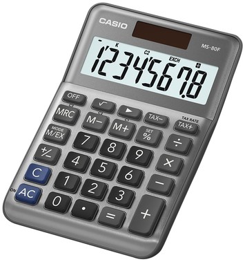 REKENMACHINE CASIO MS-80F-2