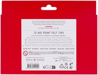 VILTSTIFT BRUYNZEEL KIDS BIG POINT ASSORTI 12 STUKS-2