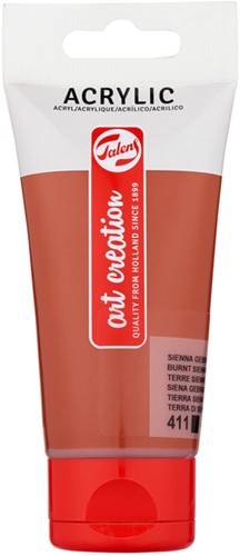 ACRYLVERF TALENS ART CREATION 411 GEBRAND SIENNA TUBE À 75ML