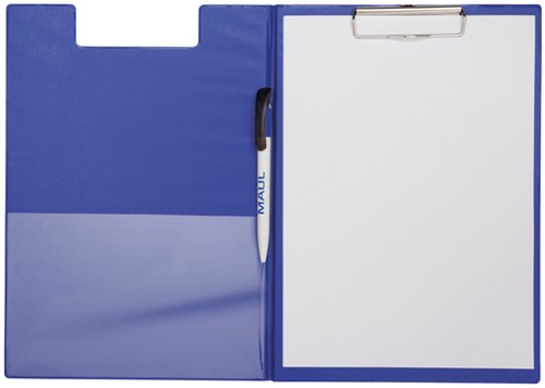 KLEMBORDMAP MAULPOLY A4 STAAND PP-FOLIE BLAUW-3
