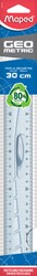 LINIAAL MAPED GEOMETRIC MET HANDGREEP 30CM