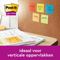 MEMOBLOK POST-IT 622 SUPER STICKY 47,6X47,6MM CARNIVAL 12 STUKS-2