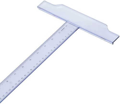 TEKENHAAK ARISTO GEOCOLLEGE 60CM TRANSPARANT-2