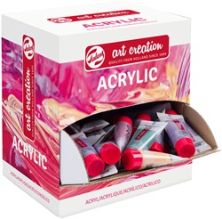 ACRYLVERF TALENS ART CREATION PASTEL 12ML DISPENSER 100 STUKS ASSORTI