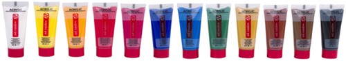ACRYLVERF TALENS ART CREATION ASSORTI 12 TUBES À 12ML-3