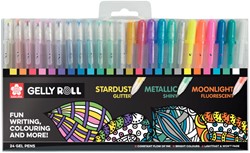 GELSCHRIJVER SAKURA GELLY ROLL MIX SET À 24 KLEUREN