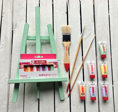 ACRYLVERF TALENS ART CREATION PASTEL ASSORTI 6 TUBES À 12ML-3