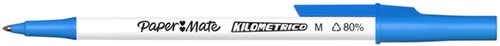 BALPEN PAPER MATE KILOMETRICO RECYCLED MEDIUM BLAUW-3