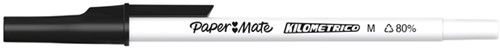 BALPEN PAPER MATE KILOMETRICO RECYCLED MEDIUM ZWART-1