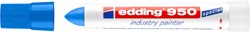 VILTSTIFT EDDING 950 PASTAMARKER INDUSTRY ROND 10MM BLAUW