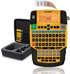 LABELPRINTER DYMO RHINO 4200 INDUSTRIEEL QWERTY 19MM GEEL IN KOFFER