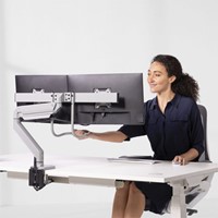 MONITORARM FELLOWES EPPA CROSSBAR ZILVER-2
