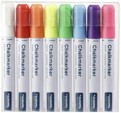 KRIJTSTIFT EUROPEL 6MM ASSORTI ETUI 8 STUKS