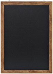 KRIJTBORD EUROPEL MET LIJST 60X84CM NATURAL