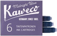 INKTPATROON KAWECO BLAUWZWART DOOSJE À 6 STUKS