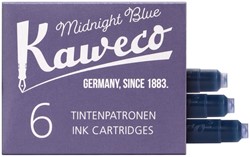 INKTPATROON KAWECO BLAUWZWART DOOSJE À 6 STUKS