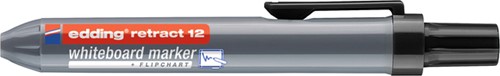 WHITEBOARDMARKER EDDING 12 DRUKKNOP ROND 1.5-3MM ZWART-2