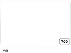 ETALAGEKARTON FOLIA 1-ZIJDIG 48X68CM 380GR NR700 WIT