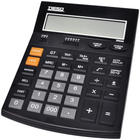 REKENMACHINE DESQ X-LARGE CHECK&CORRECT-2