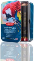 KLEURPOTLODEN DERWENT CHROMAFLOW SET À 36 KLEUREN-2